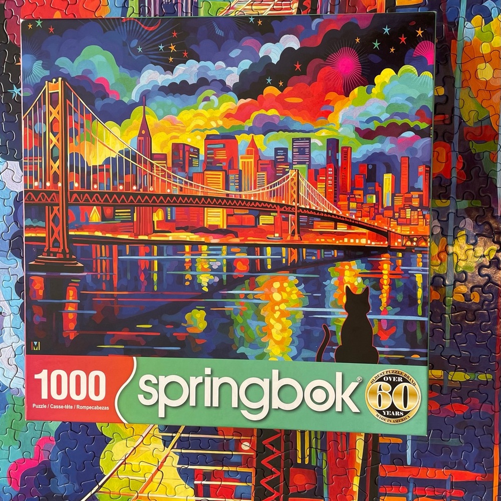 Springbok Midnight in San Francisco Puzzle